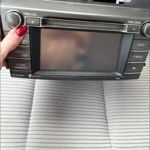 2015 Toyota RAV4 stock touch screen radio. Good used condition